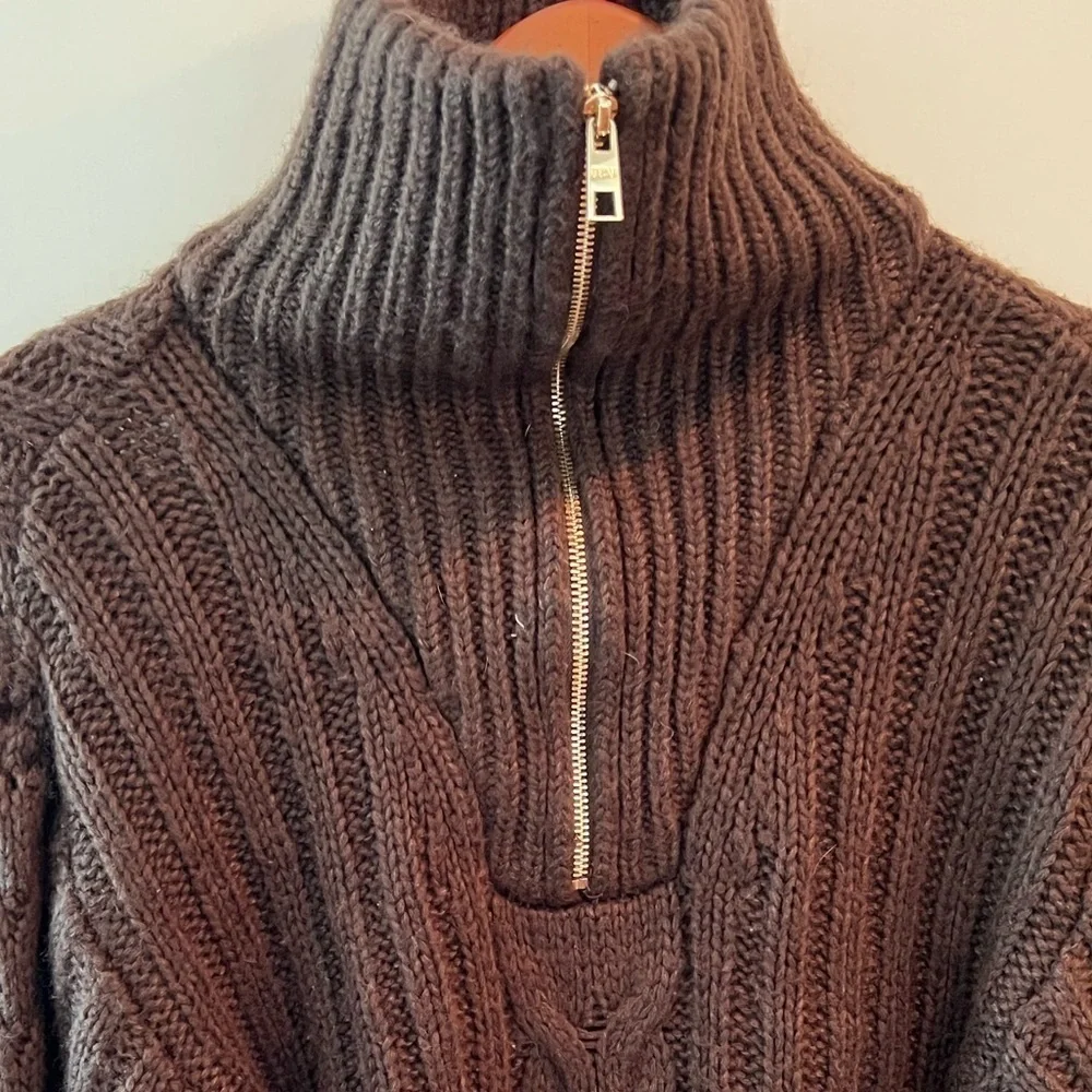 525 America Cable Half Zip Pullover